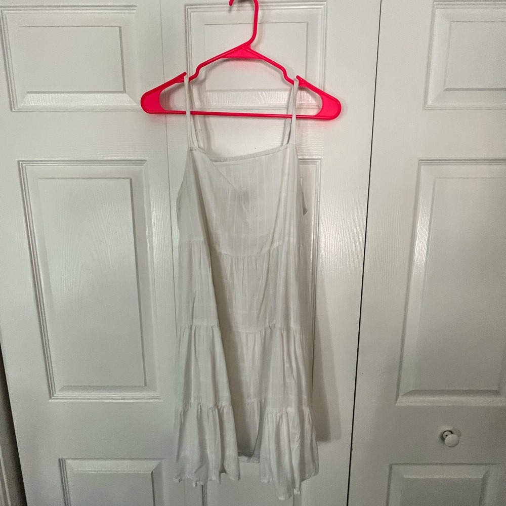 White old navy dress